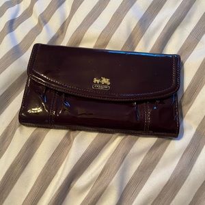Coach purse and wallet